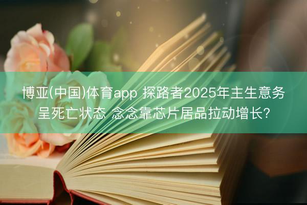 博亚(中国)体育app 探路者2025年主生意务呈死亡状态 念念靠芯片居品拉动增长?