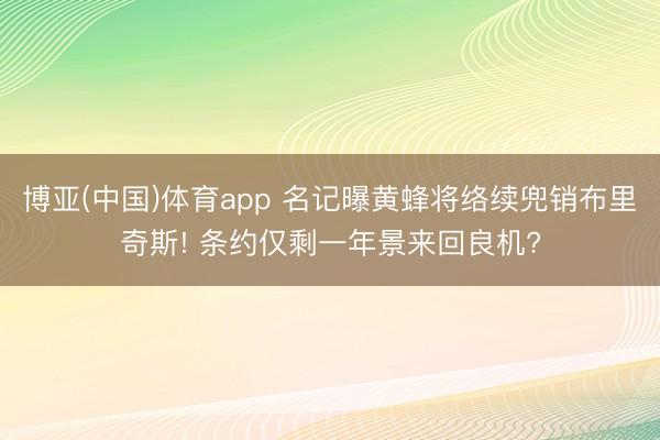 博亚(中国)体育app 名记曝黄蜂将络续兜销布里奇斯! 条约仅剩一年景来回良机?